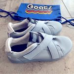 GOATS Criss Cross Velcro Strap Athleisure Shoes Blue Sneakers Size 9.5 NEW Photo 5