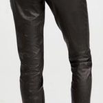 Spanx Faux Leather Black Jogger Pants Vegan Size XS Photo 1