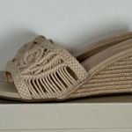 Bandolino New!  ‘Andrrea’ Wedge Sandal In Light Natural Women’s Size 11 Medium Photo 0