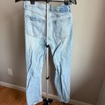 Abercrombie & Fitch Abercrombie 90s High Rise Relaxed Fit Ankle Women's Light Wash Denim Jeans 31/12 Photo 2