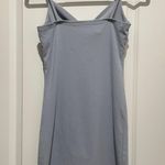 V neck Knot Style Sleeveless Dress Blue Size XS Photo 4