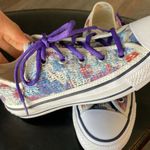Converse  Low Tops Womens Sz 6 All Star Chucks Floral Mesh Photo 3