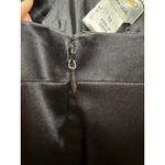 Talbots  Vintage Pure Silk Dress Pants Side Zipper Trousers Lined Solid Black 10 Photo 6