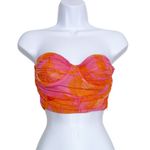 ZARA Floral Tulle Corset Crop Top size S Photo 1