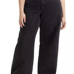 Levi's NWT 94 Baggy Jean in Open Mind Straight Washed Black Size 22W Photo 0