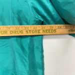 Siegfried Green 100% Silk Women Large Button Photo 10