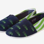 NFL Women’s Seattle Seahawks Small 5-6 Slip on Shoes Football Photo 1