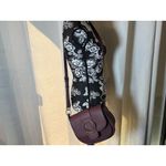 Burgundy Mauve Brass HW Vegan Hobo Crossbody Purse 10x9x3‎ DisneyBound Bag Red Photo 3