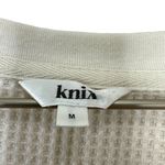 Knix Women’s Waffle Henley Long Sleeve Thermal Top Cream Size M Size M Photo 5