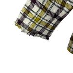 Pendleton  Plaid‎ Peacoat Women's Wool Blend Jacket Lined Yellow Burgundy Check Photo 14