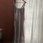 Show Me Your Mumu Show Me Your Mumu Claire Midi Dress Show Me The Ring Crisp Champagne NWT Size S Photo 3