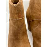 Sole Society  Tan Brown Booties Women Size 11 Block Heel Cowboy Western Photo 2