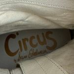 Sam Edelman  Circus Sanders Ivory White Leather Round Toe Lace Up Combat Boots 11 Photo 5