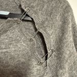 The Kooples Gray Sweater with Shoulder Details Photo 1