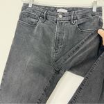 Good American  Good Classic Skinny Jeans Black114 Size 30 High Waist Photo 6