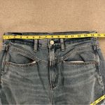American Eagle  Light Wash Double Yoke High Rise Straight Leg Jeans Size 8 Photo 10
