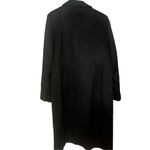Karl Lagerfeld Women's Coat Black Wool Large Photo 5