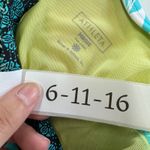 Athleta ‎ One Piece Womens 34B 32C Blue White Floral Haiku Swim Dress Swimsuit Photo 2