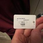 Blythe Dress Burgundy NEW WITH TAGS Size L Photo 9