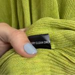 Natori JOSIE  Melange Knit Silk & Cotton Pullover in Key Lime Size L BNWT Photo 4