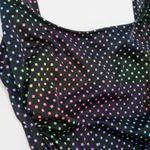 One Piece Vintage 80s Rainbow Polka Dot Swimsuit Photo 6