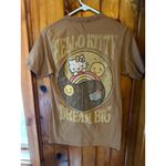 Hello Kitty  Sanrio Dream Big Graphic T-Shirt Brown Yin Yang Cute Size Small‎ Photo 1