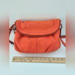 Aimee Kestenberg  Orange Leather Crossbody Bag Photo 10