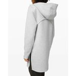 Lululemon Long Horizons Hoodie Heathered Core Ultra Light Grey Size XXS Photo 3