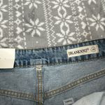 BLANK NYC NWT In My Mind Denim Maxi Denim Skirt with Front Slit Size 29 Photo 4