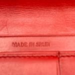 Loewe Anagram Embossed Pebble Grained Calfskin Leather Tri-fold Wallet- Preowned Photo 9