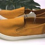 Old Navy Slip On Canvas Mustard Sneakers Photo 2