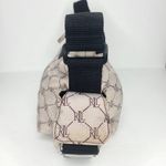 Vintage Lauren Ralph Lauren Logo Nylon Zip Up Hobo Bag Y2K Black Photo 6