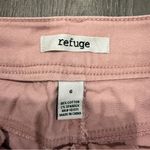 Refuge  Light Pink Mid-rise Jean Shorts Photo 3