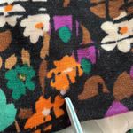 Vintage Japanese Floral Shaket•sz S Black Photo 6