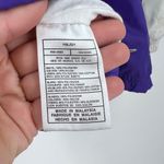 Nike Vintage Unisex  nylon windbreaker purple & white‎ lined XL black label Photo 8