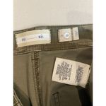 Anthropologie Pants Womens 31" Green Camo Skinny Mid Rise Stretch Indie Military Photo 6