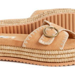 C&C California Barista platform stitched sandal size 6 Photo 0