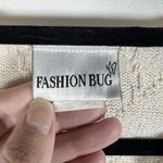 Fashion Bug Vintage  Butterfly Button Up Short Sleeve Knit Sweater Women’s 22/24‎ Photo 4