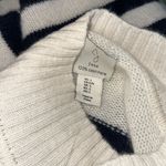 Joie NWT  100% Cashmere Striped Mock Neck Long Sleeve Sweater Pullover Jumper Photo 5