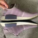 Adidas Boost NMD R1 Athletic Comfy Sneakers Light Purple Lavender Lilac 7.5 8 Photo 4