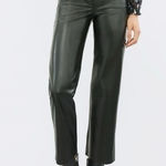 Wilfred  black faux leather cropped pants Photo 0