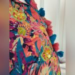 Soft Surroundings  Vibrant Floral Coverup Photo 8