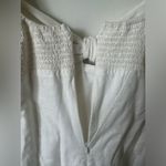 For Love & Lemons  Macaroon Puff-sleeve Mini Dress In White XS Photo 6