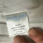 Draper James RSVP Seersucker Wrap Dress Puff Sleeve Ruffle Hem Preppy Small Photo 6