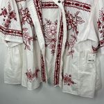 We The Free   Spring Refresh Top In White Embroidered size Large Photo 4
