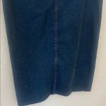 Marc New York Women's Blue long Denim Skirt  Size 16 Photo 5