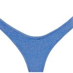 Triangl  Blue Sparkle One Shoulder Bikini Set Photo 1