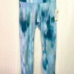 Old Navy  Active Yoga Pants Size small Blue Tie Dye Athletic Gym Workout cozecore Photo 0