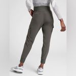 Athleta  Sutton Jogger Pants in Arbor Olive Green Cargo Pocket Travel Size 8 Photo 3