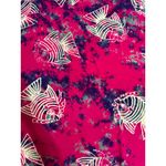 Pink Tie Dye Sarong Beach Wrap Cover Up Swimsuit Tropical Fish Print 65x47 in Size undefined Photo 7